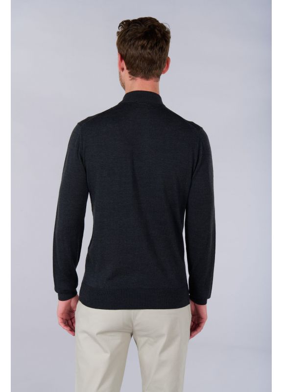 MERINOS mock turtleneck pullover