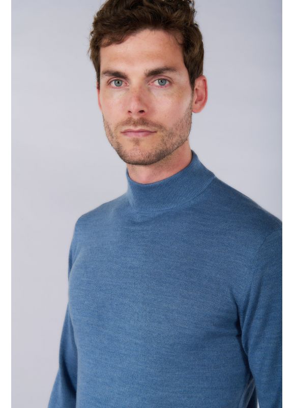 MERINOS mock turtleneck pullover