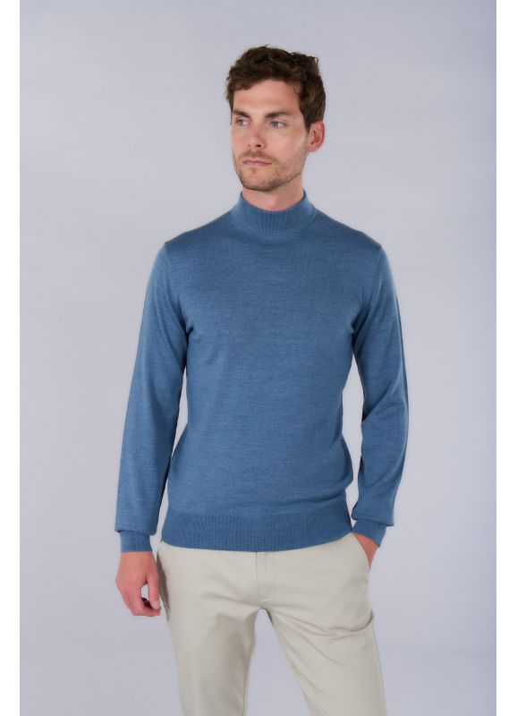 MERINOS mock turtleneck pullover