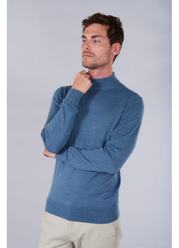 MERINOS mock turtleneck pullover