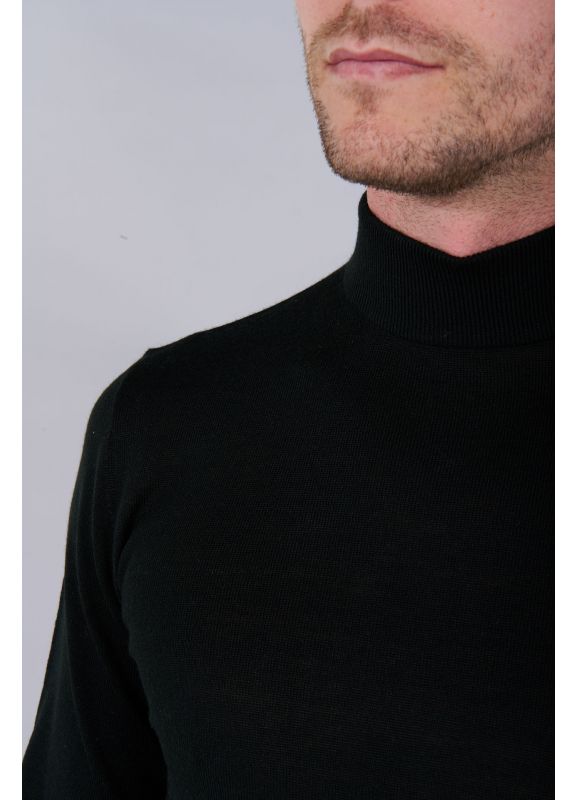 MERINOS mock turtleneck pullover