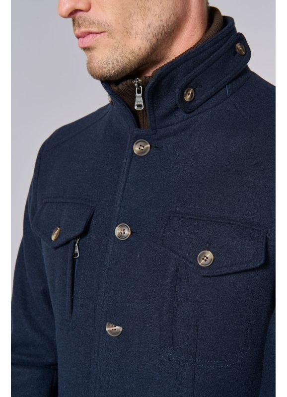 CQR Men's Flannel Lined Shirt Jackets, Long Sleeved Rugged Plaid Cotton  Brushed Suede Shirt Jacket