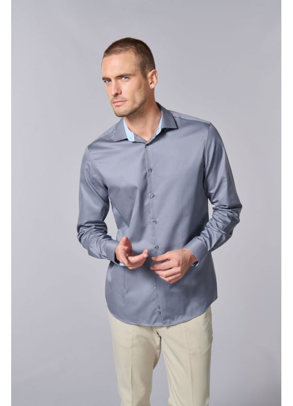 CHEMISE EN TWILL DE COTON