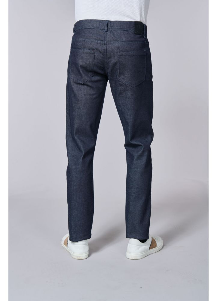 【2plan】Leah Raw Denim Pants Slim raw denim with 2 leg lengths