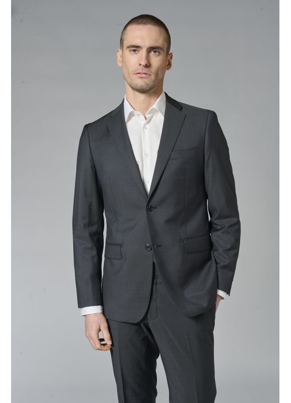 Veste de costume classique en laine vierge Super 110's de la Maison Barberis