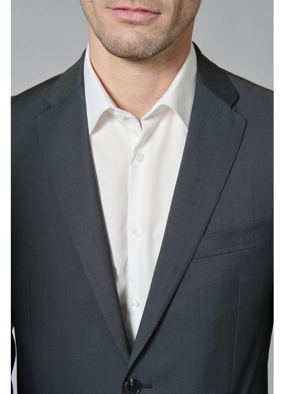 Veste de costume classique en laine vierge Super 110's de la Maison Barberis