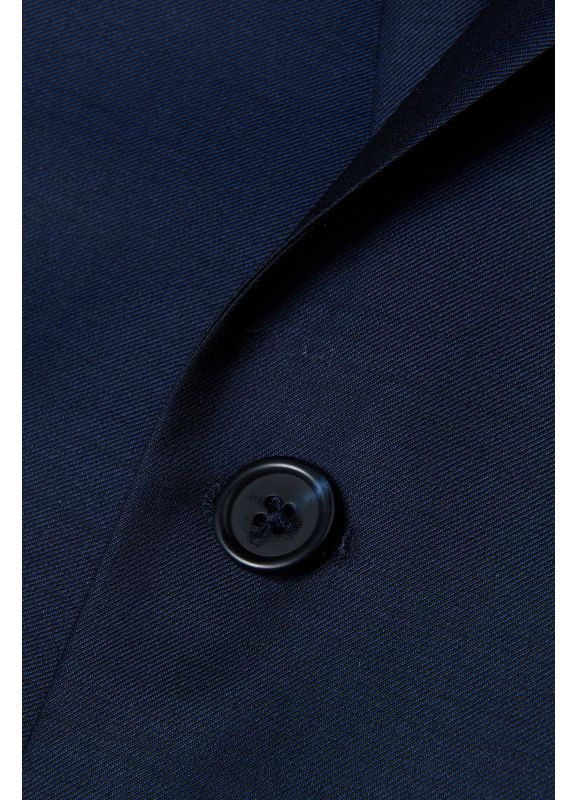 Veste de costume en fil-à-fil de laine vierge