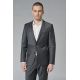 Veste de costume lavable en fil à filbi-stretch de laine mélangée
