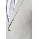 Bi stretch washable suit blazer in two-tone fil-à-fil