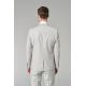 Bi stretch washable suit blazer in two-tone fil-à-fil