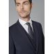 Veste de costume lavable en sergé teint en fil bi-stretch