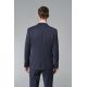 Veste de costume lavable en sergé teint en fil bi-stretch