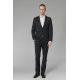 Veste de costume lavable en sergé teint en fil bi-stretch