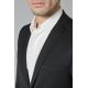 Veste de costume lavable en sergé teint en fil bi-stretch