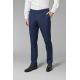 Stretch suit pants in contemporary Prince of Wales