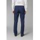 Stretch suit pants in contemporary Prince of Wales