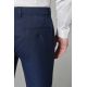 Stretch suit pants in contemporary Prince of Wales