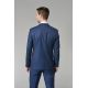 Veste de costume ajustée et stretch au subtil micro-motif diamant