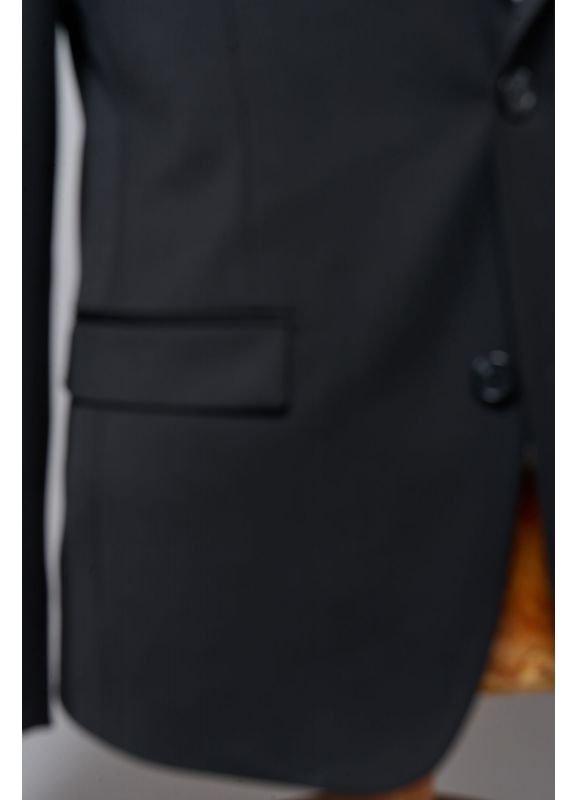 Veste de costume lavable en sergé teint en fil bi-stretch