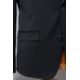 Veste de costume lavable en sergé teint en fil bi-stretch