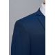 Veste de costume ajustée et stretch au subtil micro-motif diamant