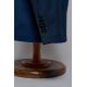 Veste de costume ajustée et stretch au subtil micro-motif diamant