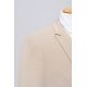 Veste de costume ajustée en tissu œil de perdrix stretch