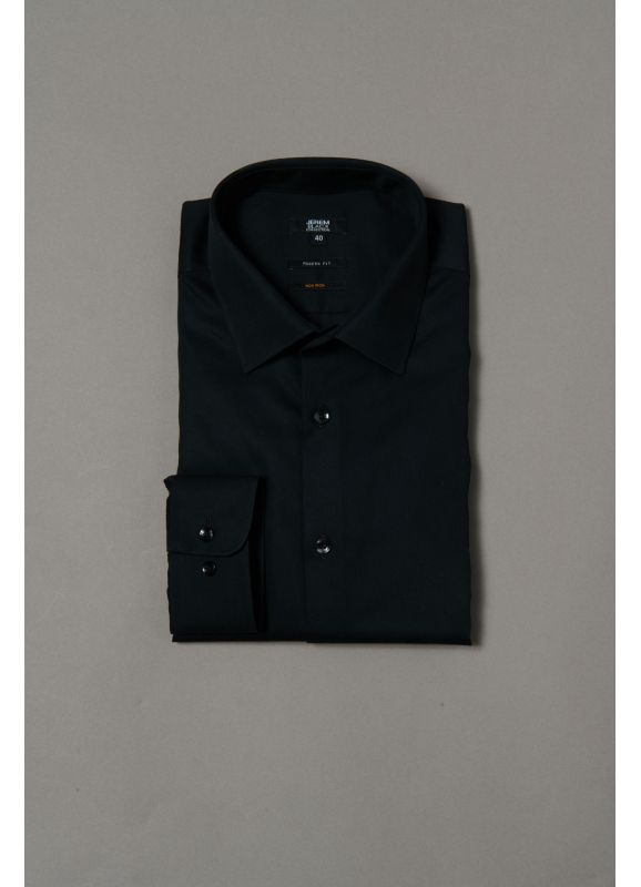 NON-IRON cotton twill shirt – Comfort fit