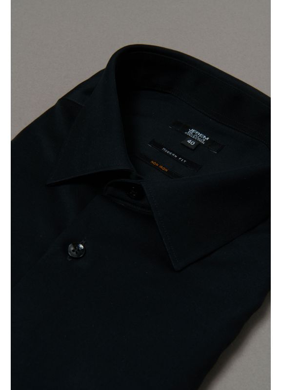 NON-IRON cotton twill shirt – Comfort fit