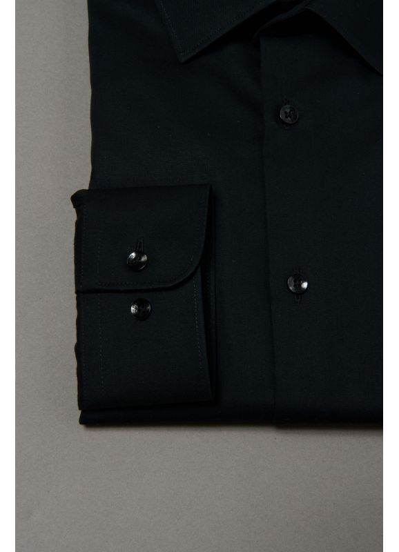 NON-IRON cotton twill shirt – Comfort fit