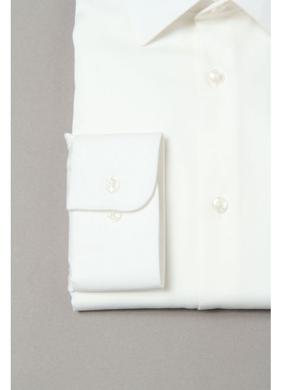 NON-IRON cotton twill shirt – Comfort fit