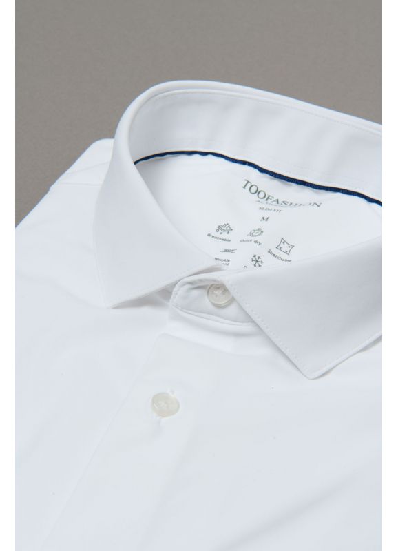 chemises uni nylon