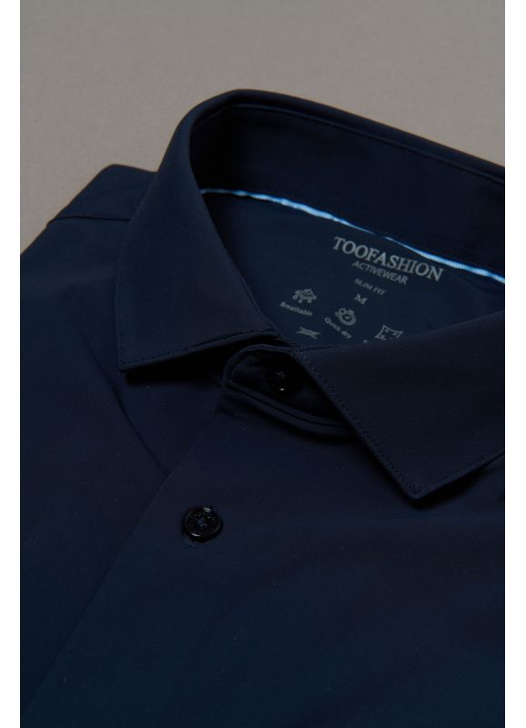 chemises uni nylon