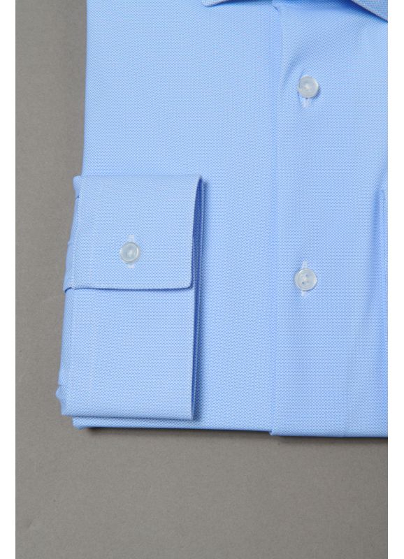 chemise print bleu ciel