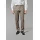Pantalon de costume en fil-à-fil de laine vierge