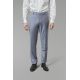 Pantalon de costume en fil-à-fil de laine vierge Super 110's