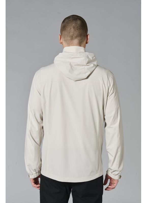 Blouson à capuche déperlant technique activewear Rundo