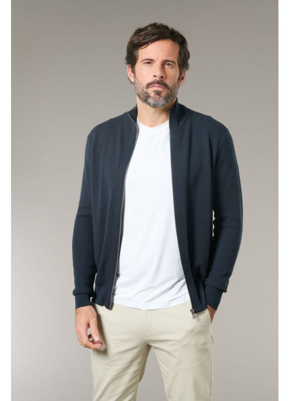 Pull zippé col montant Goral
