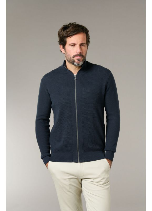 Pull zippé col montant Goral