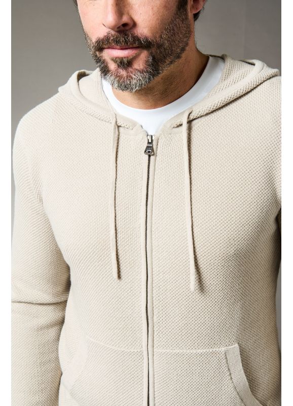 Hooded zip sweater Luche
