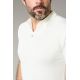 Pull manche courte col polo Makak