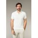 Pull manche courte col polo Makak