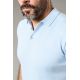 Pull manche courte col polo Makak