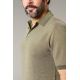 Short-sleeved polo-neck jumper Matin