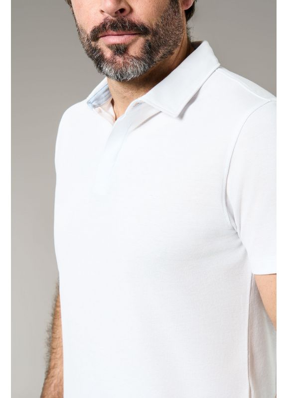 Embroidery "Jerem" short sleeve polo