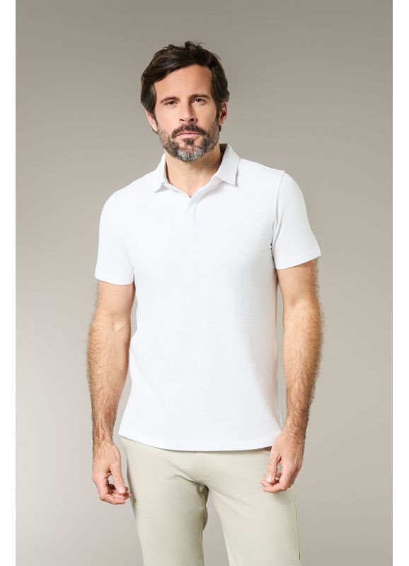 Embroidery "Jerem" short sleeve polo