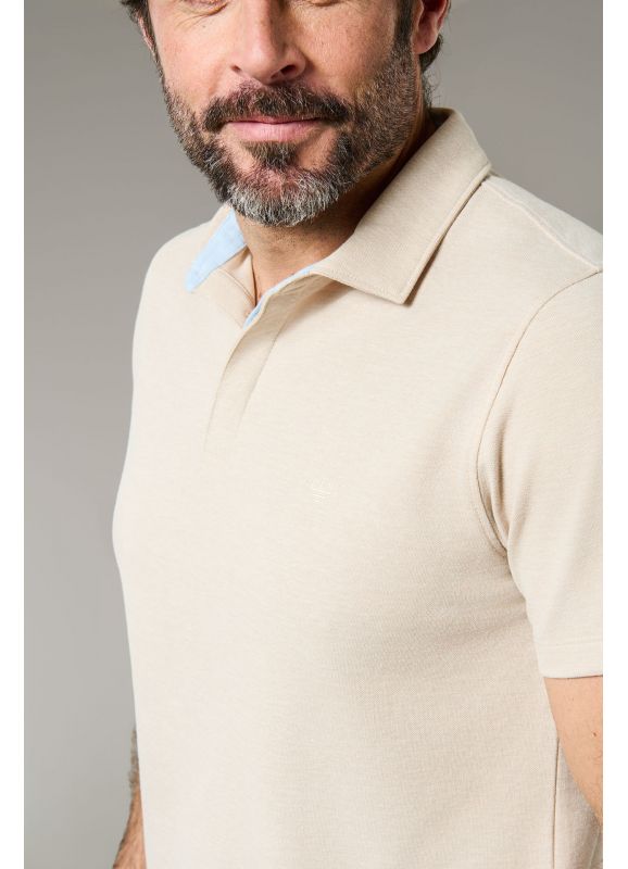 Embroidery "Jerem" short sleeve polo