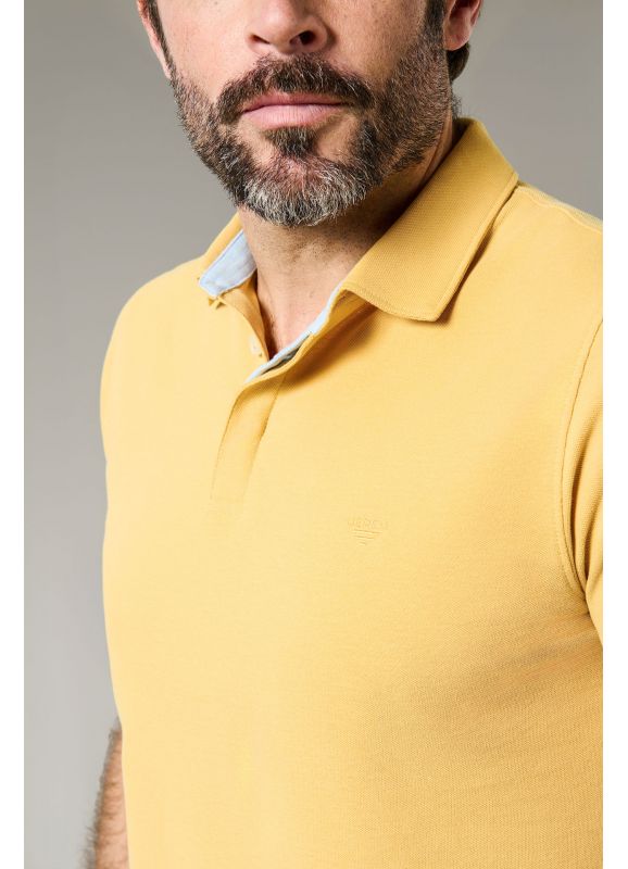 Embroidery "Jerem" short sleeve polo