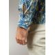 chemise ha tan print
