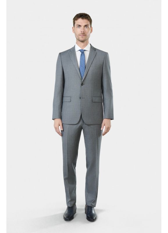 Pure wool suit blazer in Vitale Barberis Canonico fil-à-fil 21µ